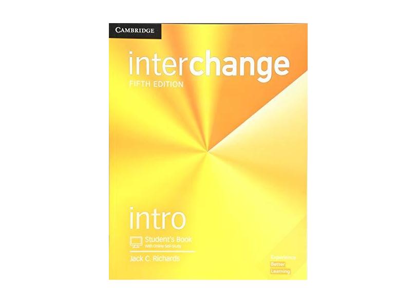 Interchange Intro Student's Book With Online Self-Study - Jack C ...