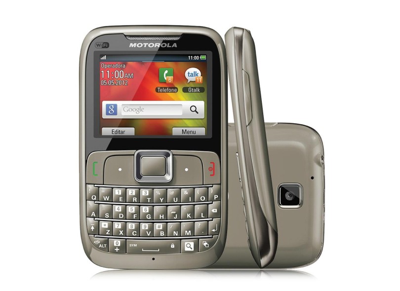 Celular Motorola MotoGo! EX430 Câmera 2,0 MP Wi-Fi 3G