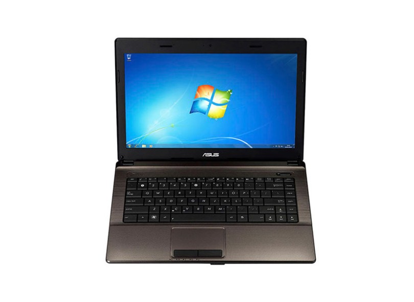 Notebook Asus LED 14" 4GB 750GB Intel Core i3 2330M Windows 7 Home Basic X44C-VX024R
