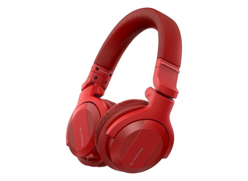 Fone de Ouvido Bluetooth para dj Pioneer HDJ-CUE1BT Vermelho