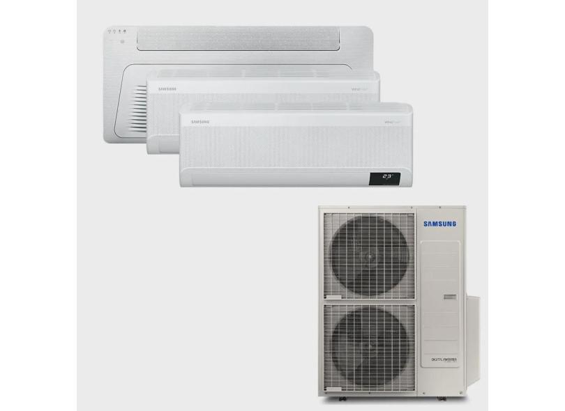 Ar Condicionado Multi Split Inverter Samsung fjm 48.000 btus q/f 220V + 1x Cassete 1 Via Wind Free 12.000 btus + 2x High Wall WindFree 24.000 btus