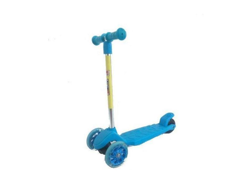 Patinete Infantil Reforçado Desmontável Com 3 Rodas Luzes Em Led - Toy