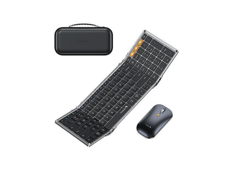 Teclado e mouse dobráveis ProtoArc XKM01 para empresas