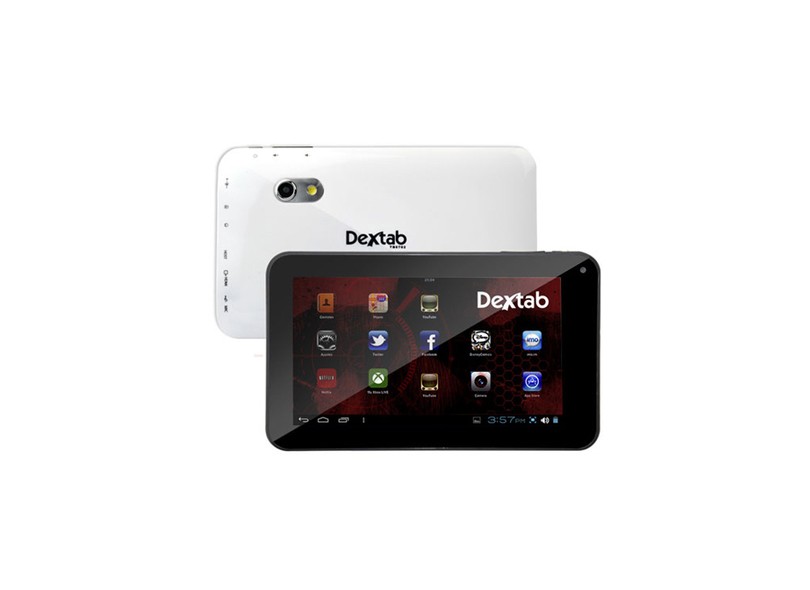 Tablet Dextab 8 GB LCD 7" Android 4.0 (Ice Cream Sandwich) 2 MP TB0702