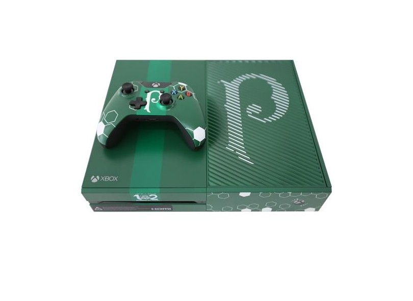 Console Xbox One 500 GB Microsoft Edição Limitada Palmeiras 102 Anos