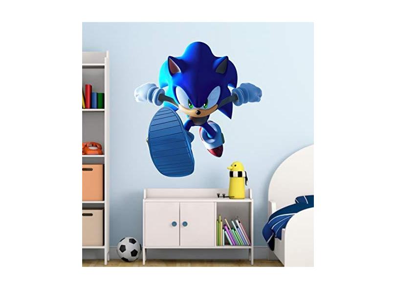 Adesivo Parede Decorativo Sonic