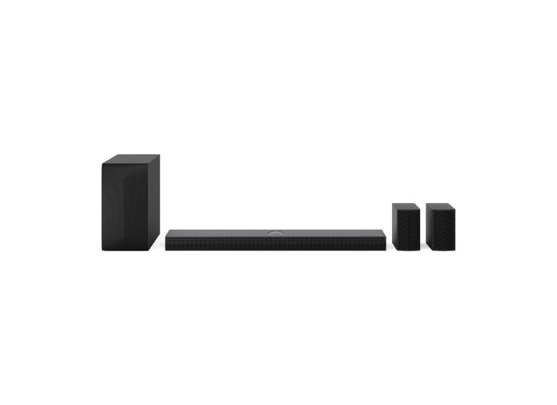 Home Theater Soundbar LG S70TR, 5.1.1 Canais, Bluetooth, Dolby Atmos, DTS X, Caixas Traseiras Sem Fio, AI Sound Pro, WOW Sinergy, HDMI - 500W RMS