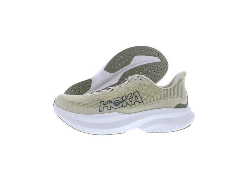 HOKA ONE ONE Mach 6 Tênis masculino, Leite de aveia/cevada, 41