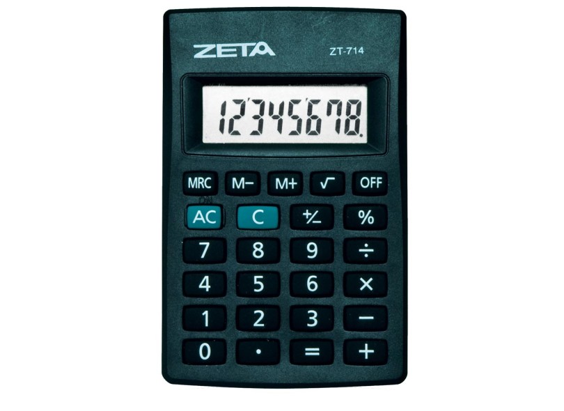 Calculadora de Bolso Zeta ZT-714