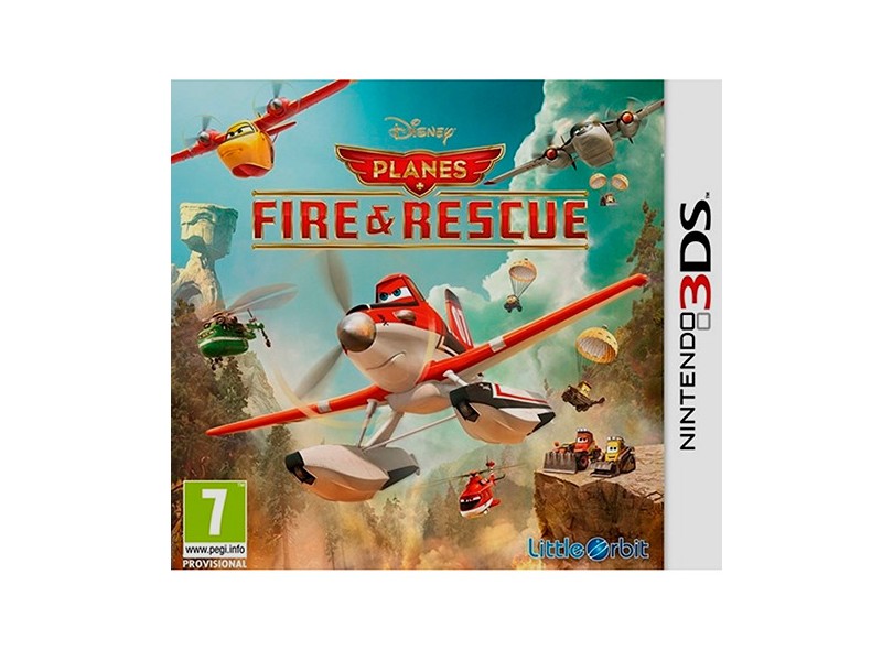 Jogo Planes: Fire & Rescue Little Orbit Nintendo 3DS