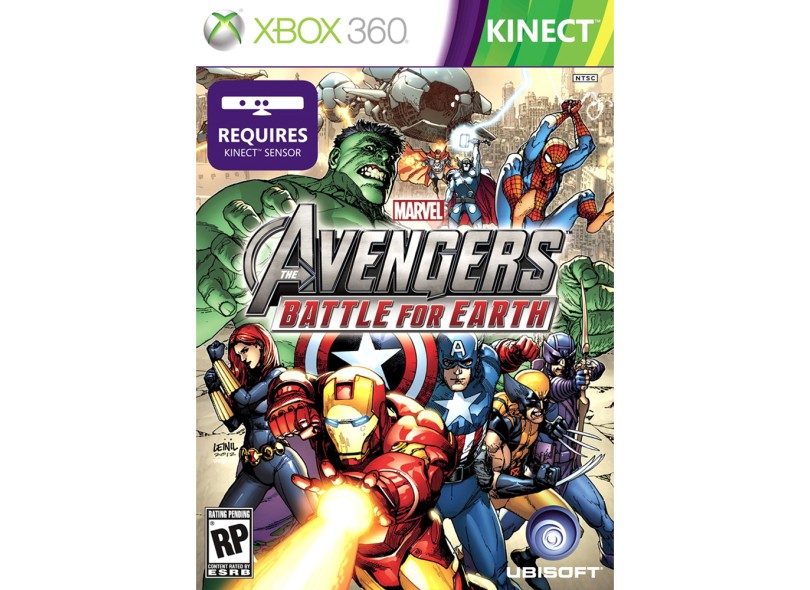 Jogo Marvel Avengers Battle For Earth Xbox 360 Ubisoft com o