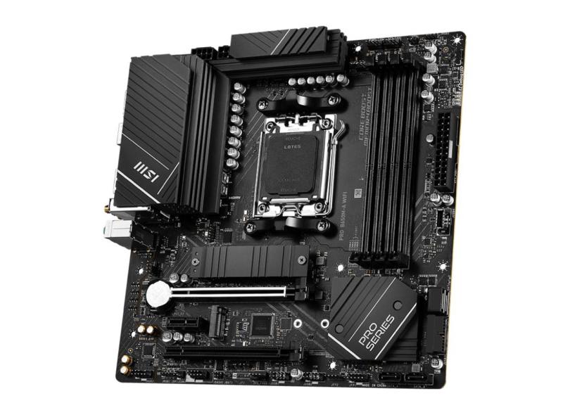 Placa Mãe MSI PRO B650M-A AMD AMR5 DDR5 mATX