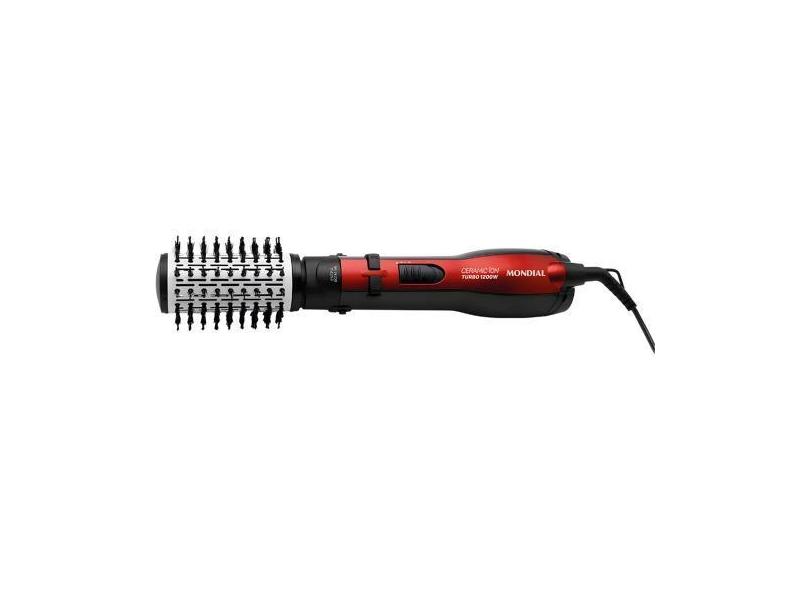 Escova Secadora Mondial ER-09 110V - Preto/Vermelho, 110V