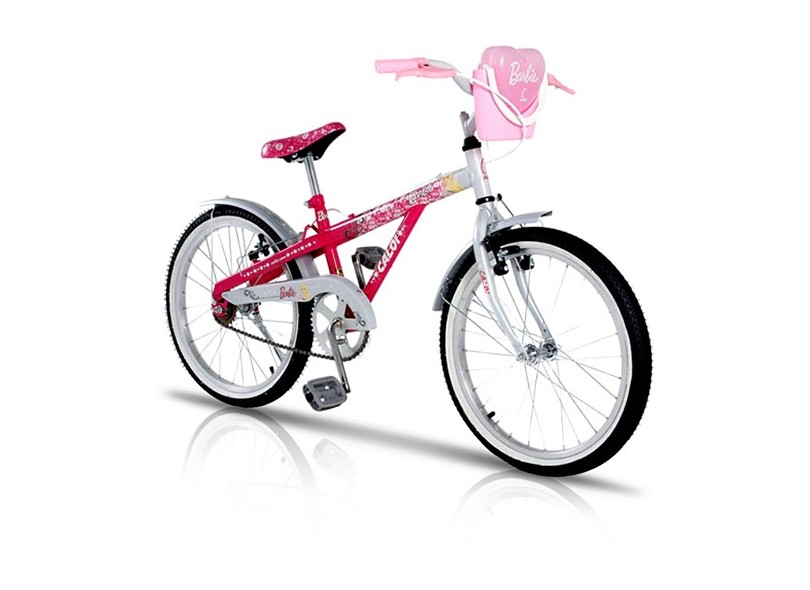 Bicicleta Caloi Barbie Aro 20