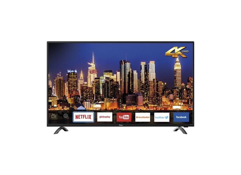 Smart TV TV LED 50 " Philco 4K Netflix PTV50G60SN 4 HDMI