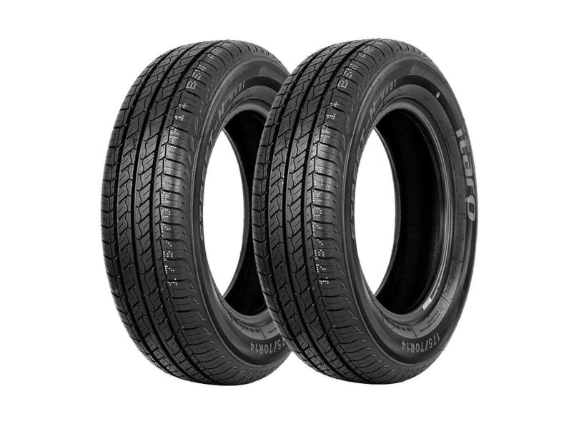 Jogo 2 Pneu Itaro Aro 13 MH01 175/70R13 82T