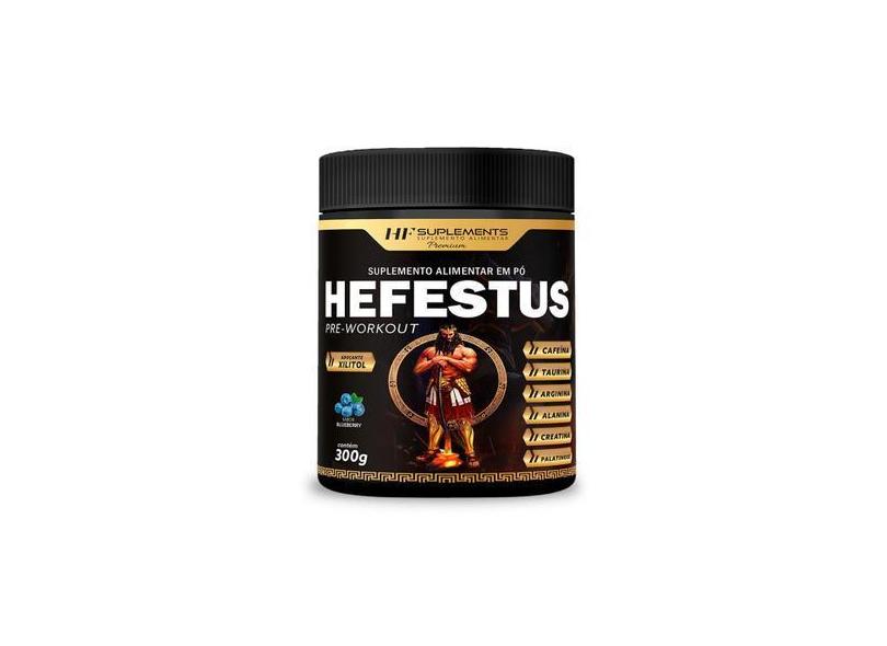 Hefestus Pre Treino Hf Suplements Blueberry 300G