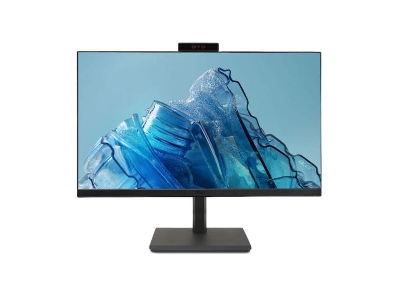 Monitor Acer Vero B247Y D com Webcam de 5MP Infravermelho 23.8” PCR 85% Ultrafino IPS FHD 100Hz 4ms