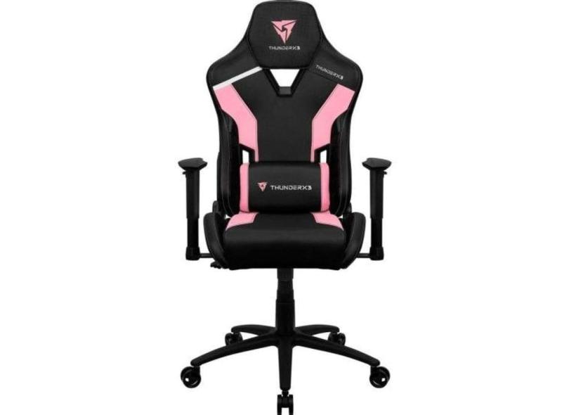 Cadeira Gamer Thunderx3 Tc3 Sakura Black Rosa
