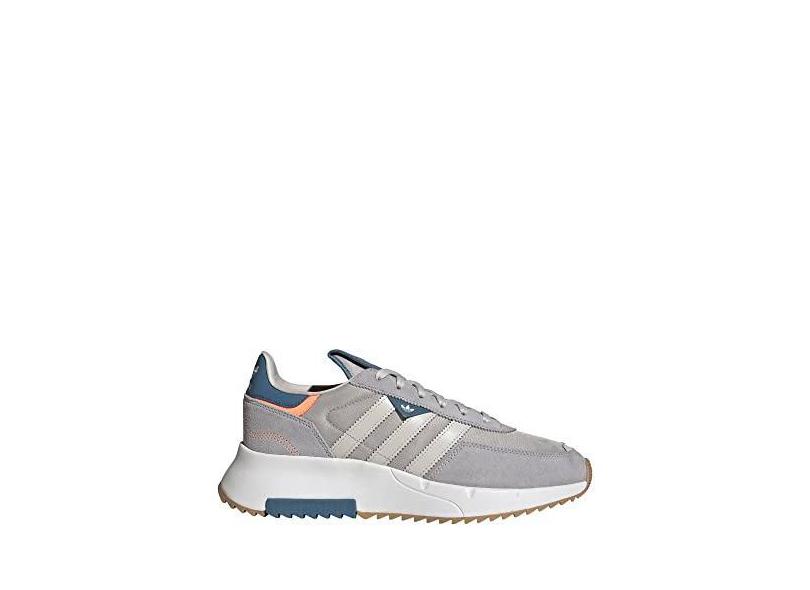 adidas Originals Retropy F2 Tênis masculino, Cinza dois/cinza um/prata halo, 41