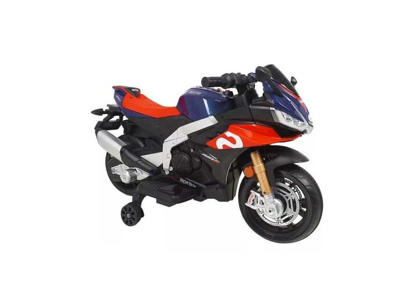 Mini Moto Elétrica Importway 12V Aprilia RSV4 BW268 - Azul