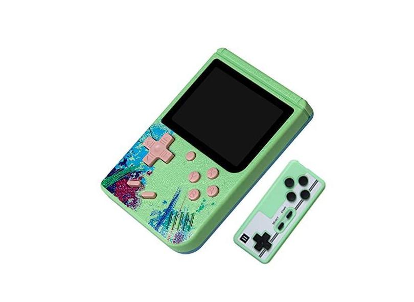 Console de jogo portátil com tela colorida de 3,0 polegadas G50 com 500 consoles de jogos portáteis retro de jogos 350mAh bateria recarregável