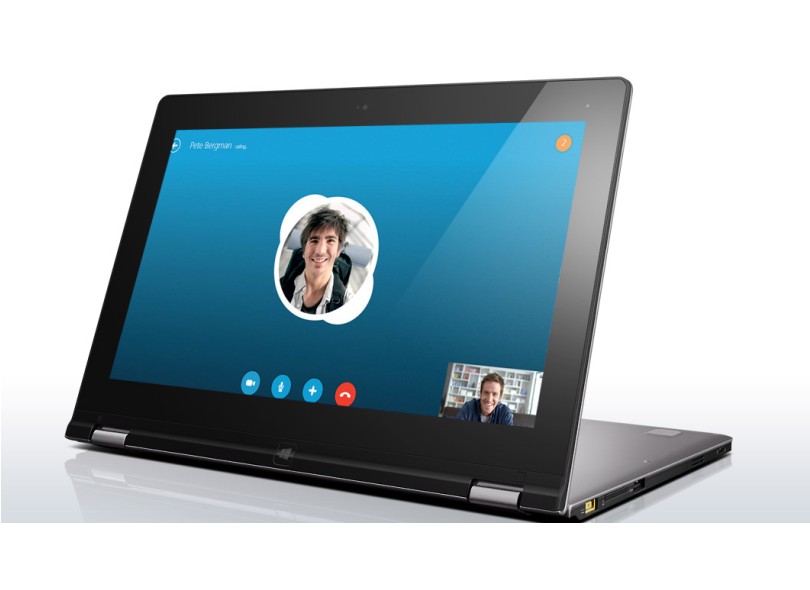 Ultrabook Lenovo IdeaPad Intel Core i5 3339Y 3ª Geração 8 GB de RAM SSD 128 GB LED 11.6" Touchscreen Windows 8 Yoga 11S