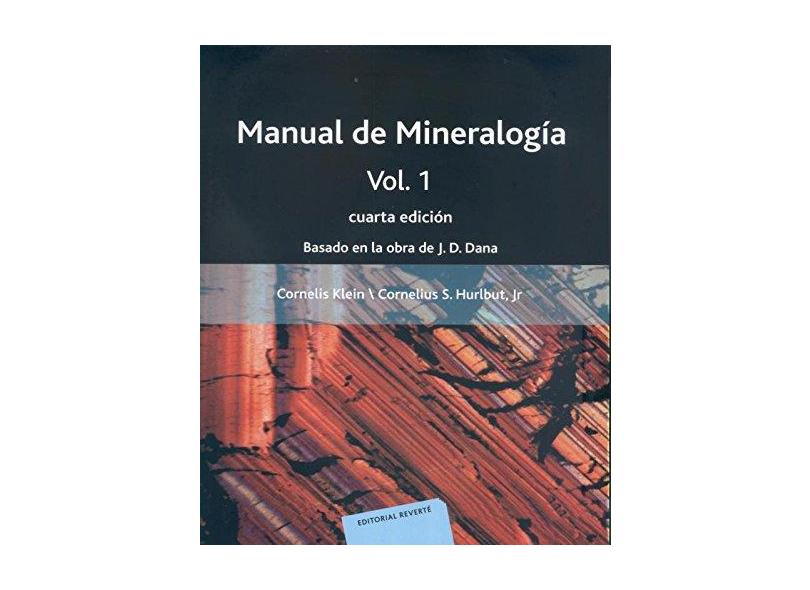 Manual de Mineralogia - Volume 1 - Capa Comum - 9788429146066