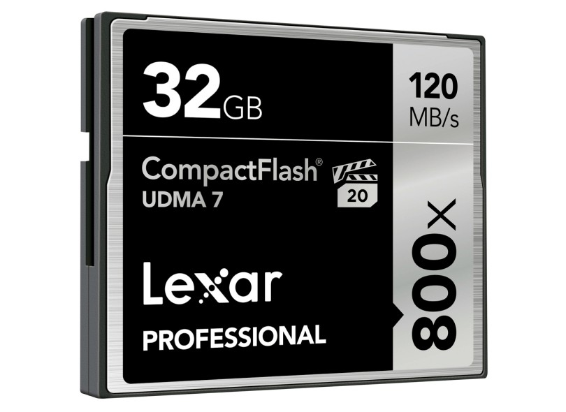 Cartão de Memória Compact Flash Lexar Professional 32 GB LCF32GCRBNA800
