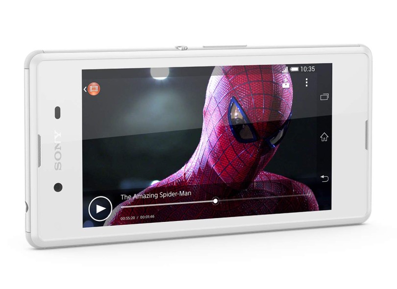 Smartphone Sony peria E3 Dual D2212 2 Chips 4GB Android 4.4 (Kit Kat) Wi-Fi 3G
