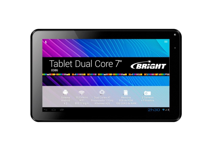 Tablet Bright 8 GB LCD 7" Android 4.2 (Jelly Bean Plus) 0386