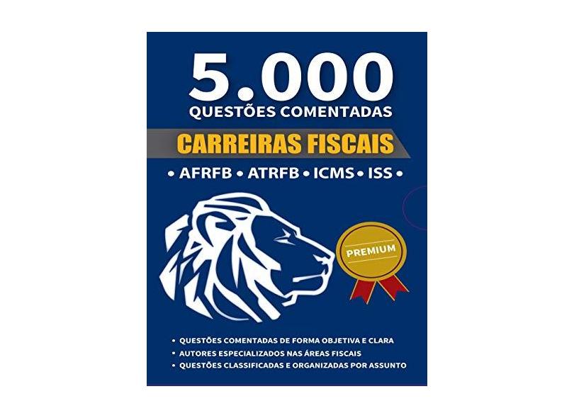 Apostila - 5.000 Questões Comentadas - Carreiras Fiscais - Alfacon - 9788583393351