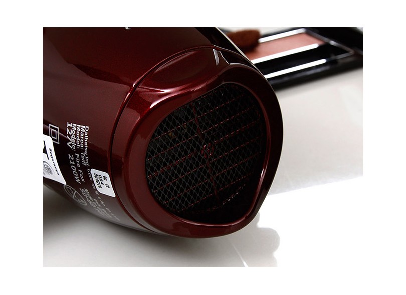 Secador de Cabelo Profissional com Ar Frio Emissão de Íons 2100 Watts - Taiff Fire Fox