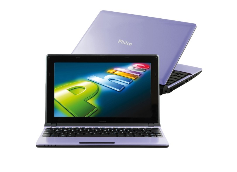 Netbook Philco Intel Atom D2500 2 GB 320 GB LED 10,1" Widescreen 	Intel HD Graphics Linux 10C-L123LM