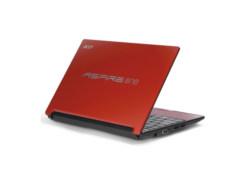 Netbook Acer Aspire One D255E-2654 Atom N450 1GB HD250GB Windows 7