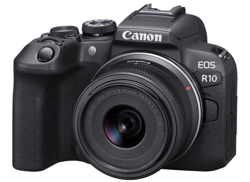 Câmera Digital Canon EOS R10 Mirrorless 4K 24,2 MP