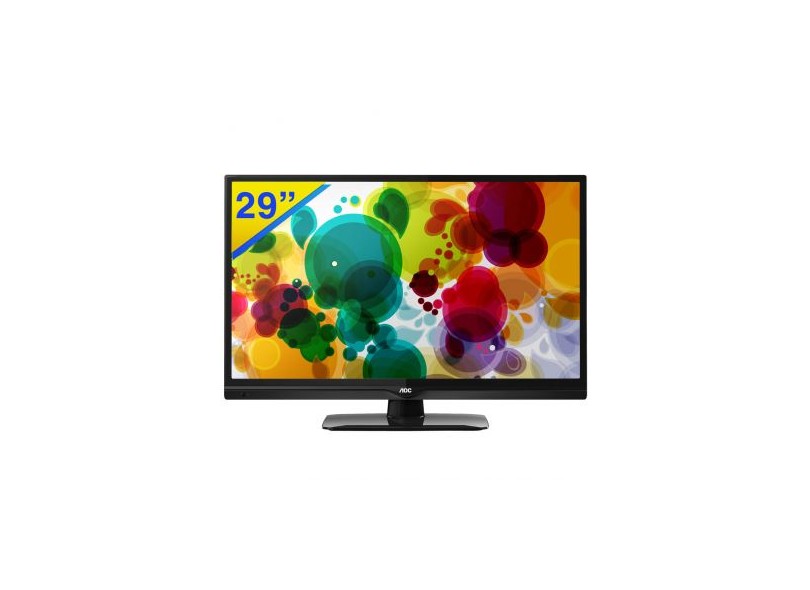 TV LED 29" AOC 2 HDMI Conversor Digital Integrado T2965MS