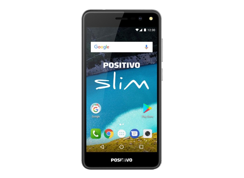 Smartphone Positivo Slim S510 8GB 8 MP 2 Chips Android 7.0 (Nougat) 4G 3G Wi-Fi