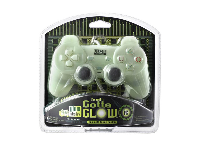 Controle PS2 Gaming - Glow