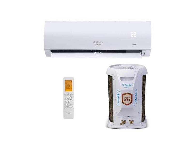 Ar condicionado Inverter Springer Midea Airvolution Wi-fi R-32 9000 Bt