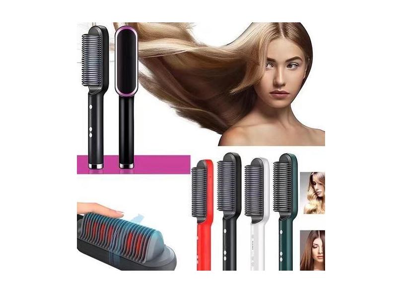 Escova Pente Secadora Profissional Seca E Modela Cabelo 5Em1 - Escova