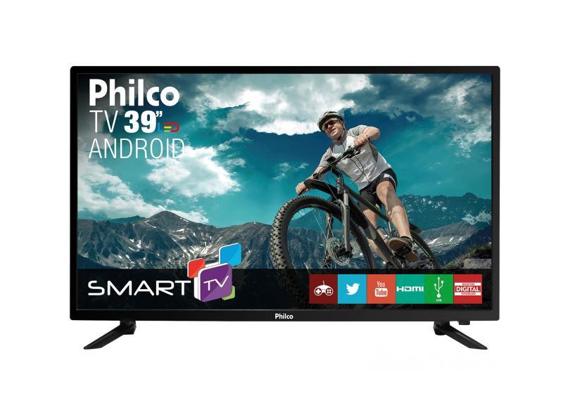Smart TV TV LED 39 " Philco Netflix PTV39N86SA 2 HDMI