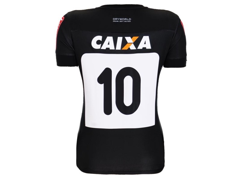 Camisa Torcedor feminina Atlético Mineiro I 2016 com Número Dryworld