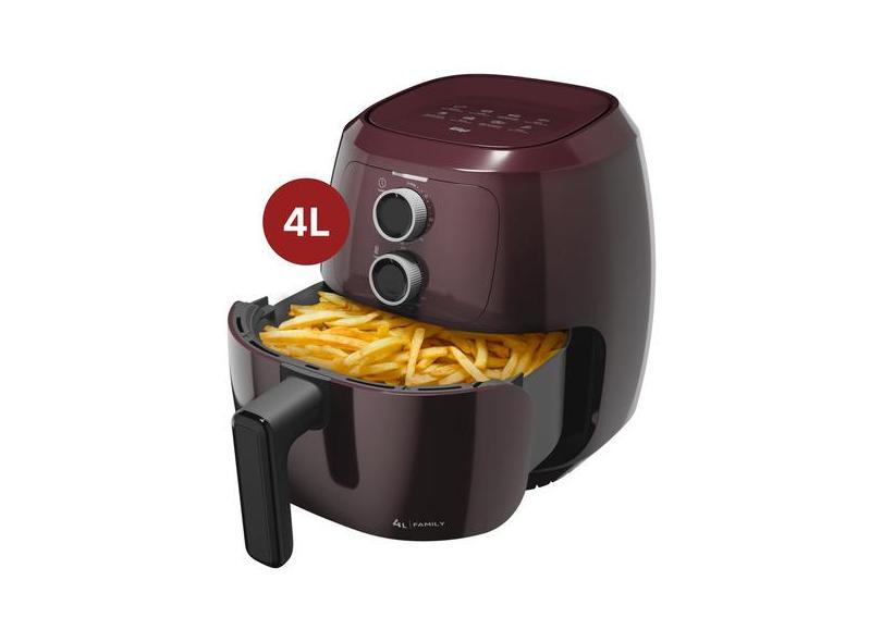 Fritadeira Elétrica Sem Óleo Vermelha Wap Air Fryer Di Waff2-V