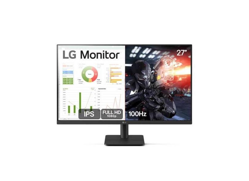 Monitor LG 27" Gamer 100HZ 5MS FHD 27MS500-B.AWZM