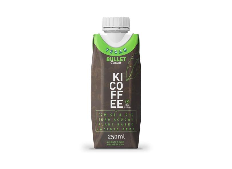 Kicoffee Vegan Bullet Cacau com 250ml 250ml