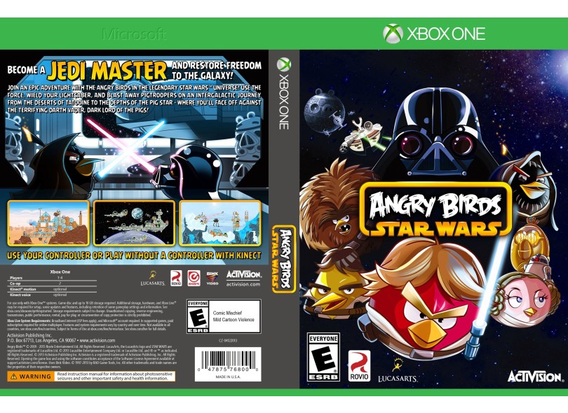 Jogo Angry Birds Star Wars Xbox One Activision
