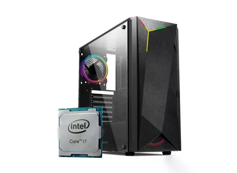 Computador Gamer Intel Core I7, Rx 550, 8Gb Ram, Ssd 240Gb