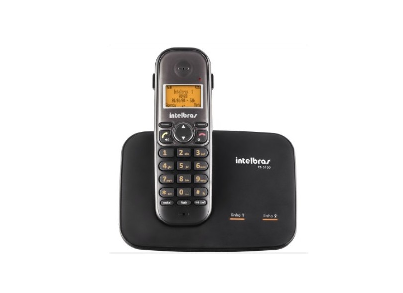 Telefone sem Fio Intelbras com 8 Ramais TS 5150 + 8