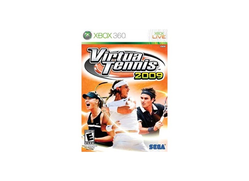 Jogo Virtua Tennis 2009 Sega Xbox 360